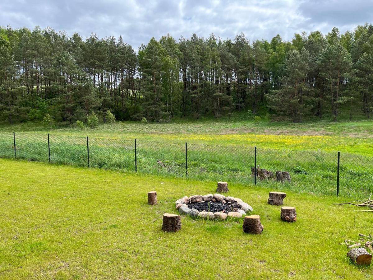 Cosy Cabin - Domek Na Kaszubach Z Sauna, Balia I Basenem Stara Sikorska Huta Exterior foto